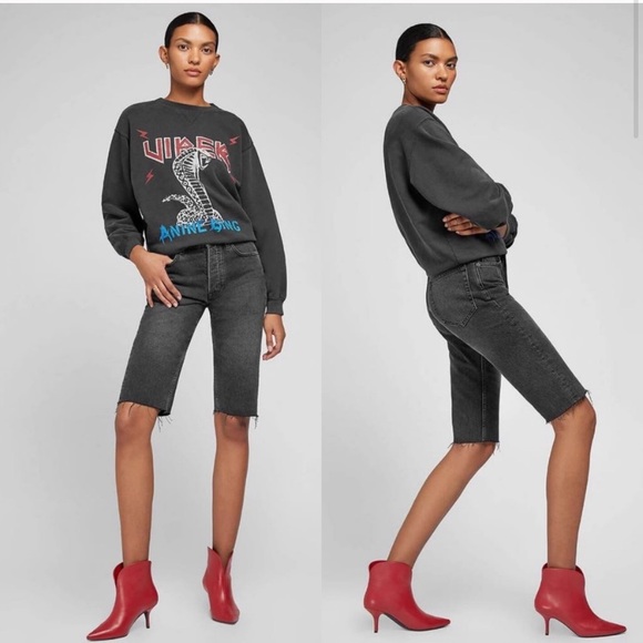 Phoebe Raw Hem Denim Short - Picture 11 of 16